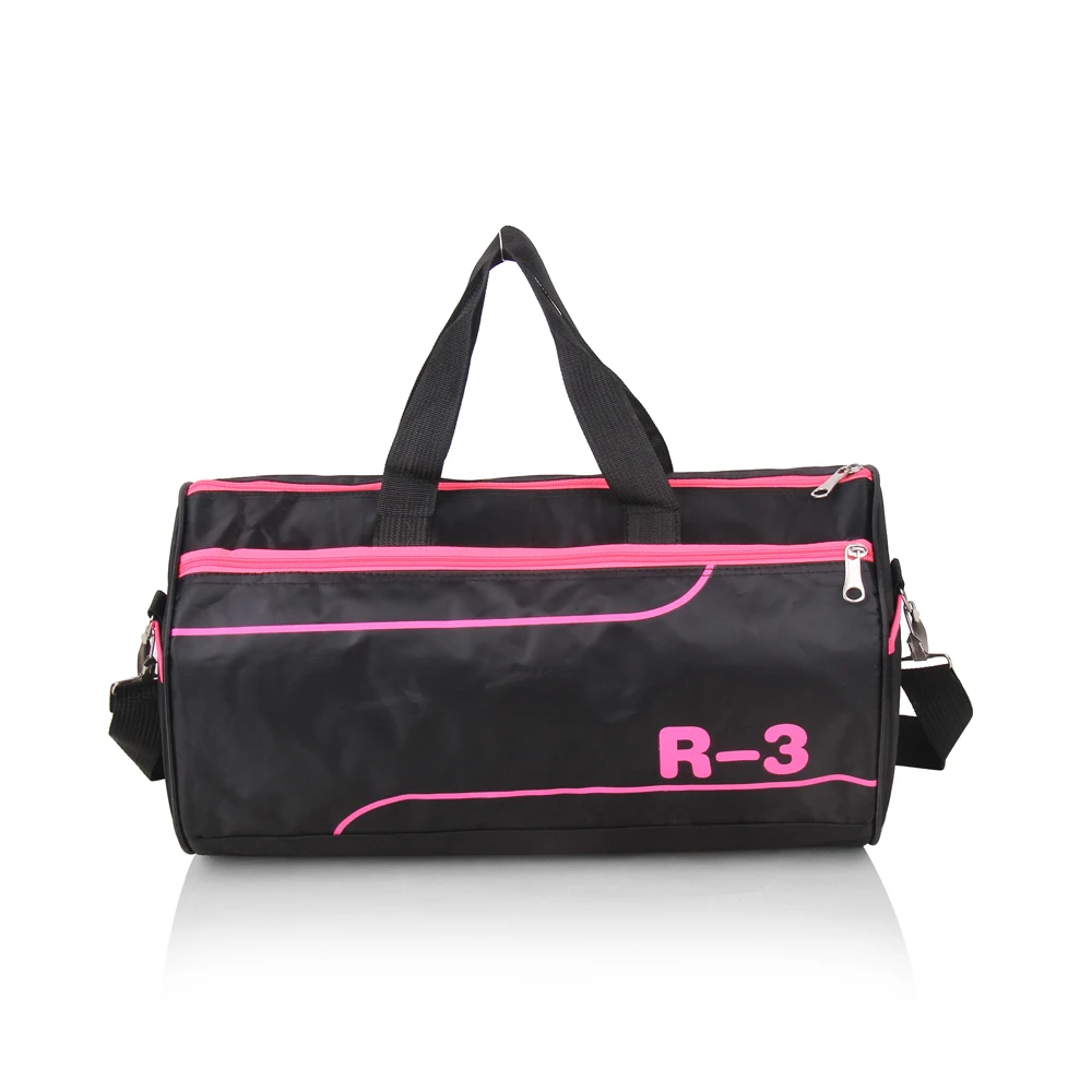 SG2183 custom logo waterproof leather mens gym bag women sport travel duffel bags