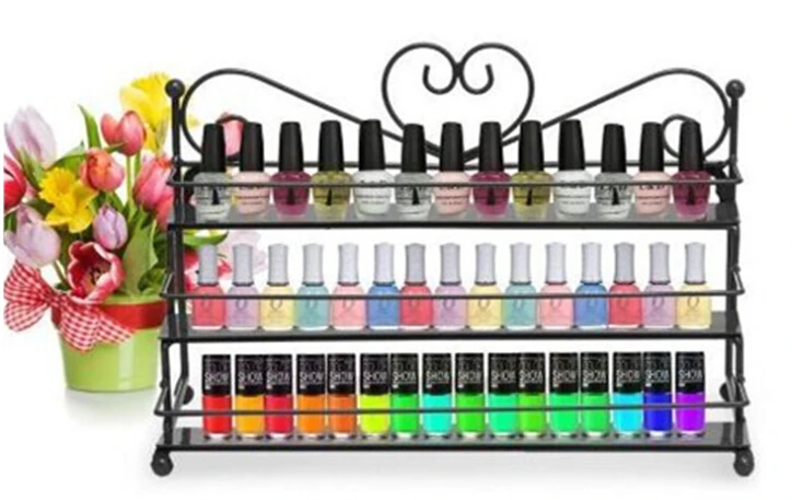 NAILTALK New Design  5 Layer Polish  Color Chart Art Book Acrylic Lipstick Nail Polish Display Stand
