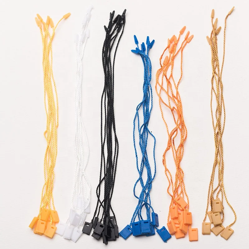 
Wholesale hang tag string custom brand logo hang tag cord  (62188030327)