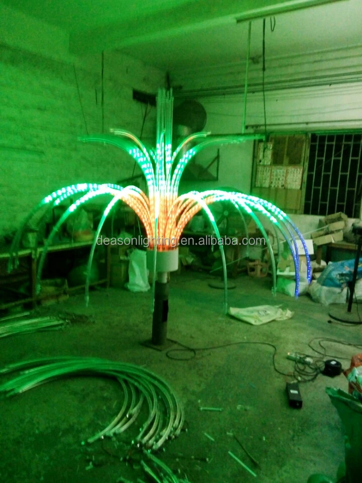 China wholesale led christmas fireworks light wedding stage decoration led tree light