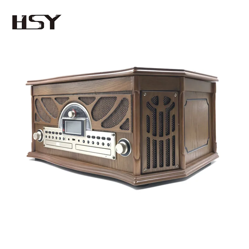 2018 новые продукты Ностальгический проигрыватель проигрывателя фонографа cd usb