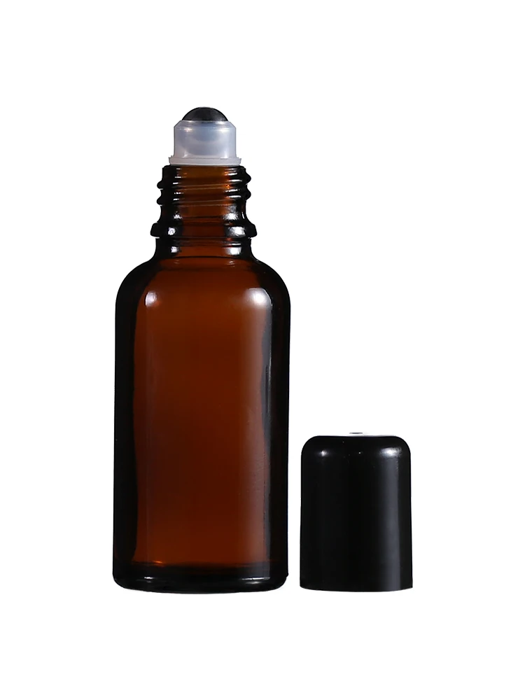  Заводское изготовление на заказ янтарный мини-редуктор с отверстием роликовый шар для бутылки эфирного масла