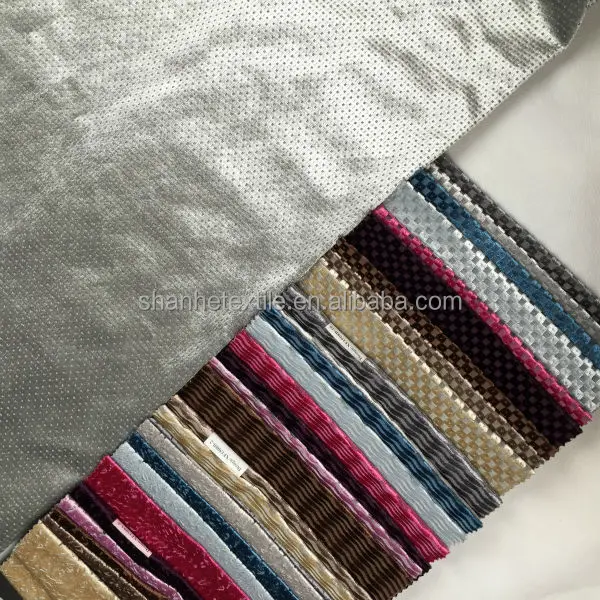 Hangzhou Wholesales Cheap Velour Car Upholstery Fabric