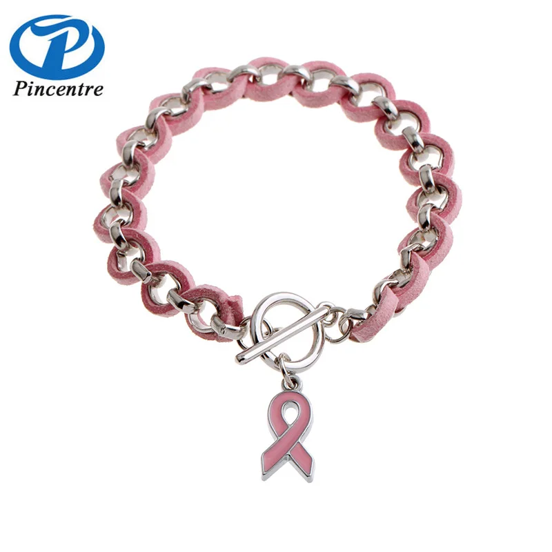 Wholesale Breast Cancer Awareness Ribbon Charms
