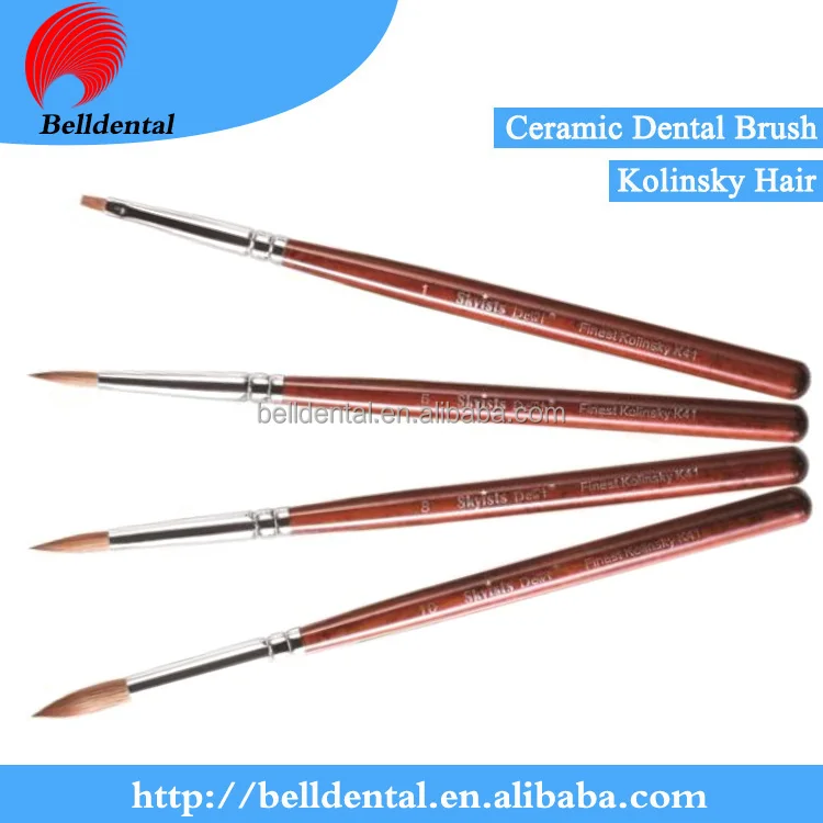 
Denture Dental Porcelain Ceramic Polishing Kolinsky Hair Brush 