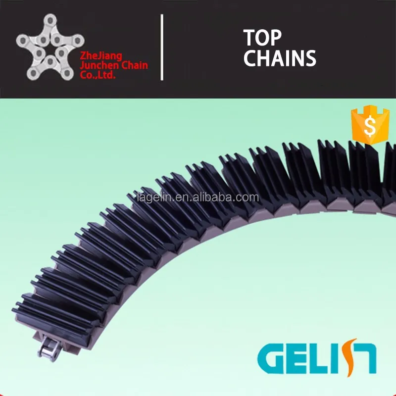 
G4 Vertical Lifting Clamp Conveyor chains for Bottles/snap-on side flexing chain gripper 