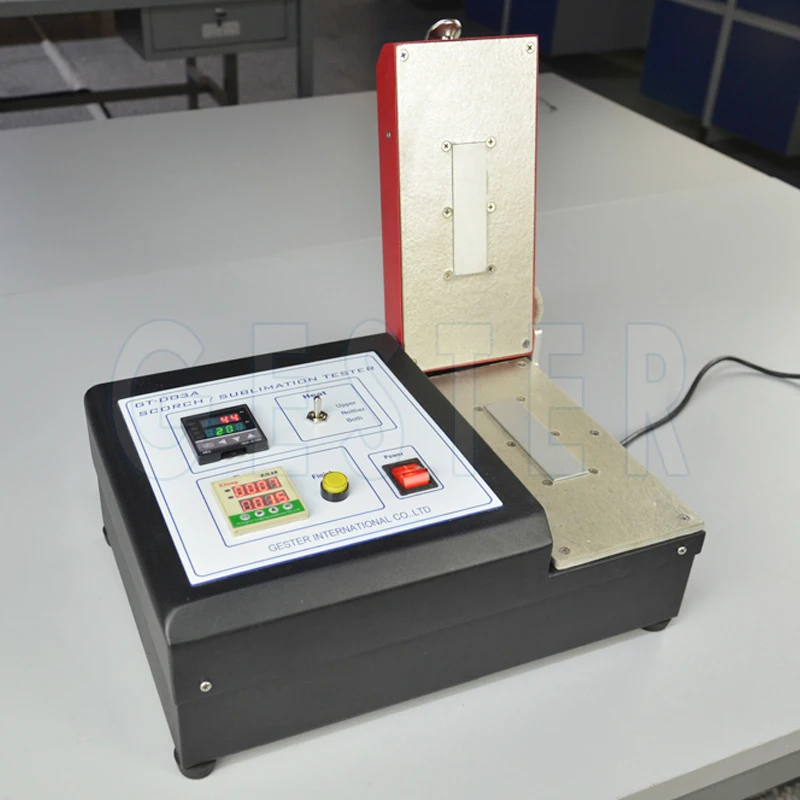 Textile fabric ironing sublimation colour fastness tester