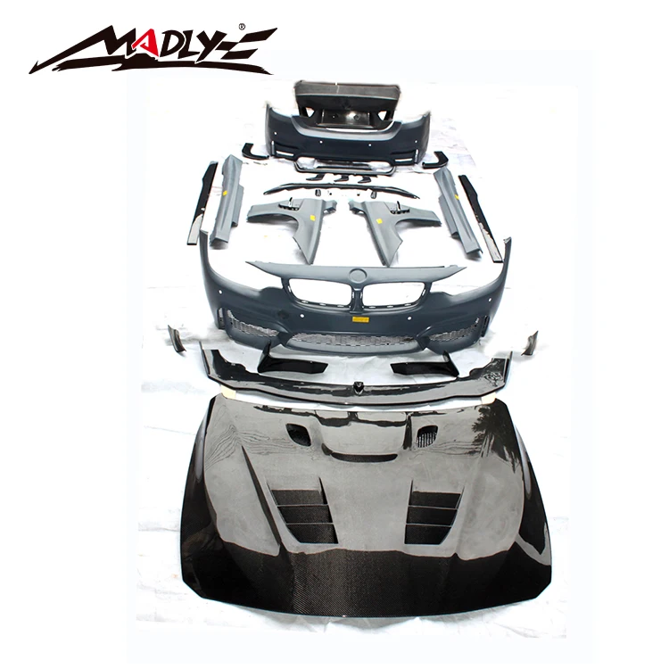 2014-2016 F32/F33/F36 4 серии к M4 GT Комплект кузова для BMW