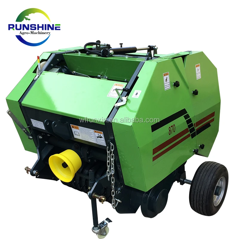 RUNSHINE Mini Hay Baler 850 walking tractor
