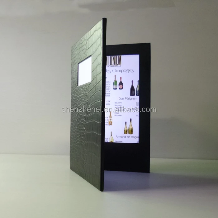 Новый светодиодный чехол для меню с подсветкой и окном для ресторана, отеля, кофейного клуба