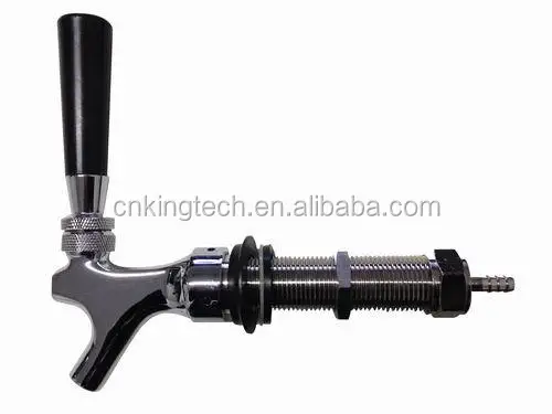 Luxury chromed Flow control Beer tap