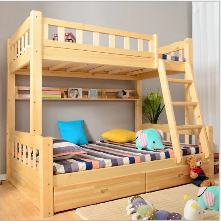 Хорошее качество Современные безопасности мебель для спальни детская двухъярусная кровать