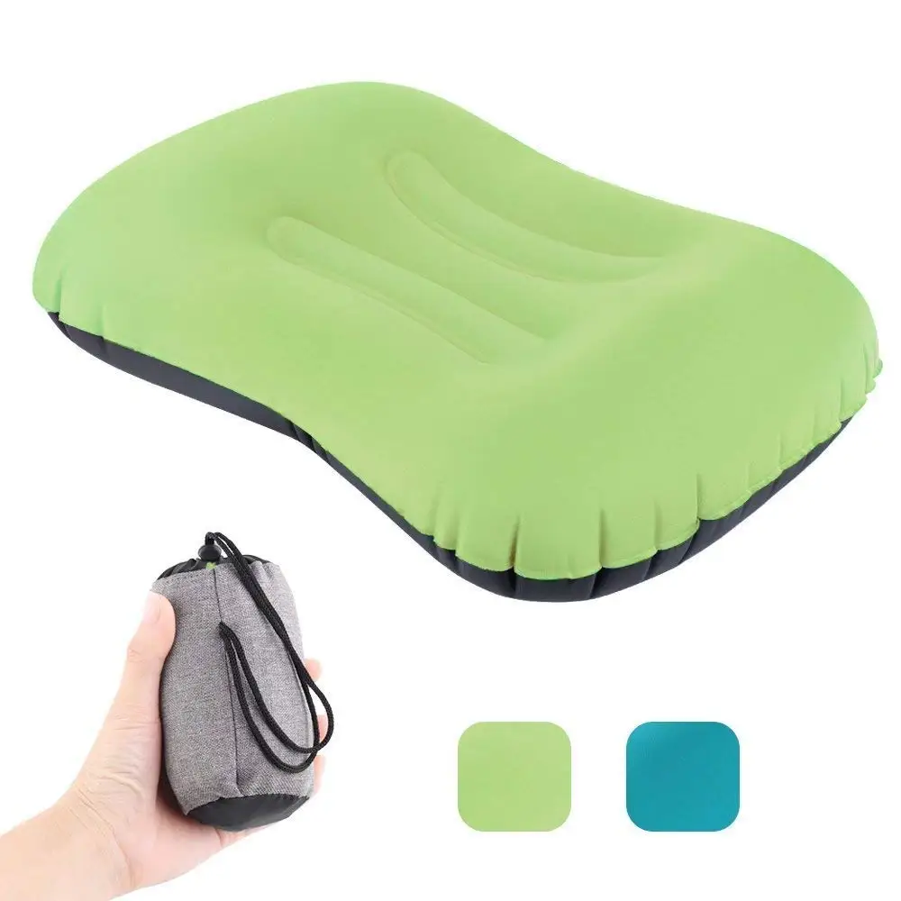 Portable Inflatable air camping pillow  Camping Pillows for Sleeping