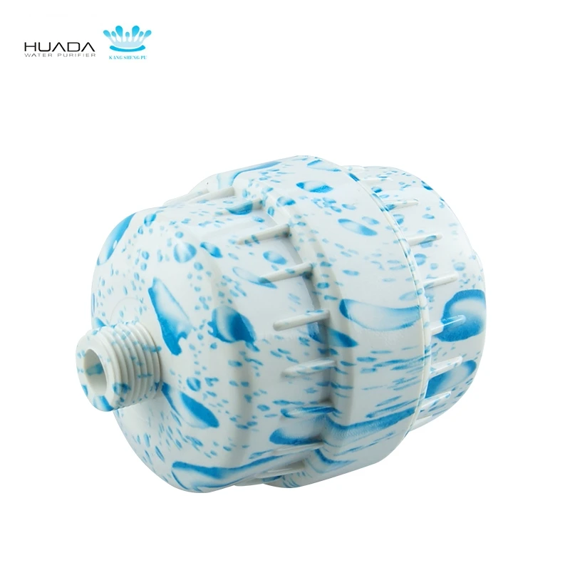 Shower water color filter bath water purifier