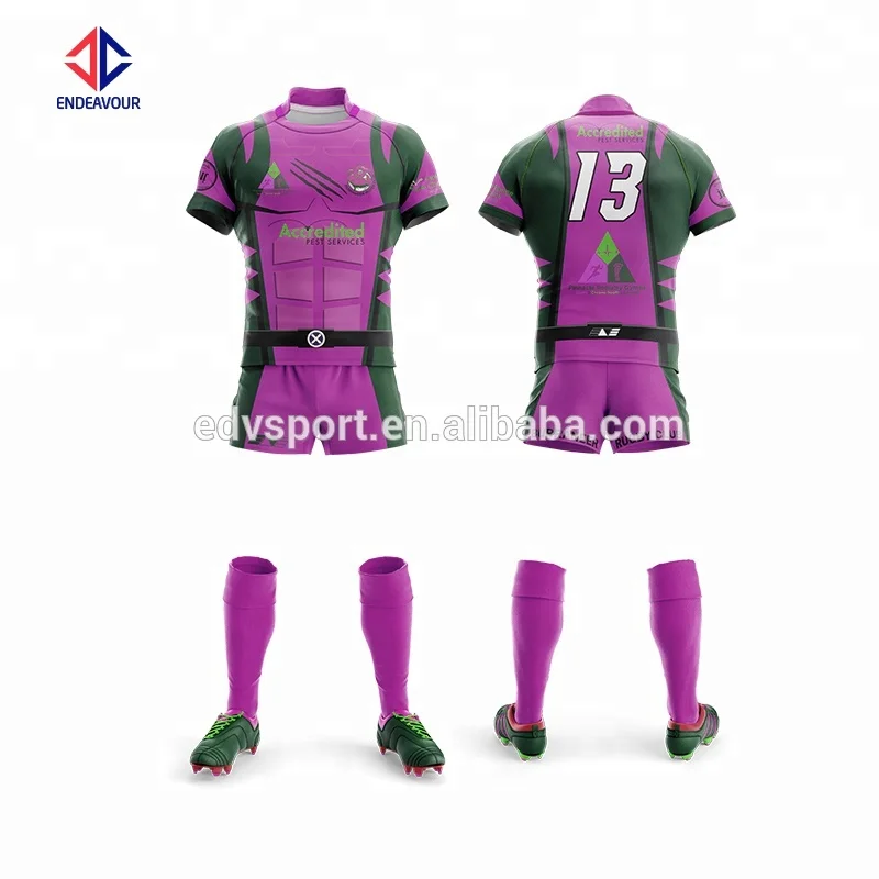 Custom cool sublimated rugby jersey for sale