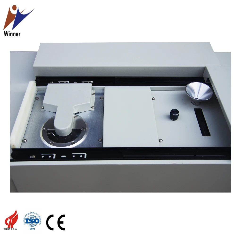 Liquid dispersion 0.01-2000um particle size distribution test Winner2008A Intelligent Laser Particle Size Analyzer