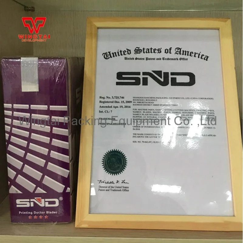 NEW Origin SND Carbon Steel Doctor Blades0.152mm/0.203mm For Gravure,Flexo Printing ,Paper Machine