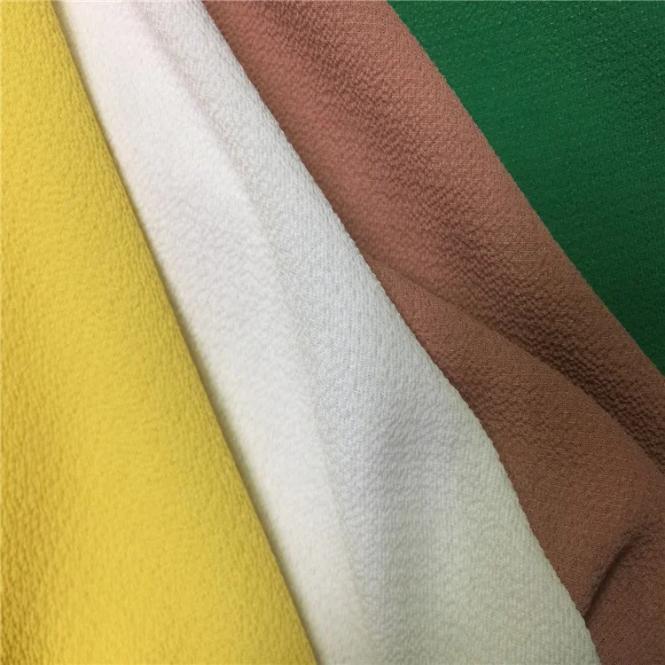 Bubble crepe fabric bubble chiffon fabric polyester bubble fabric for garment