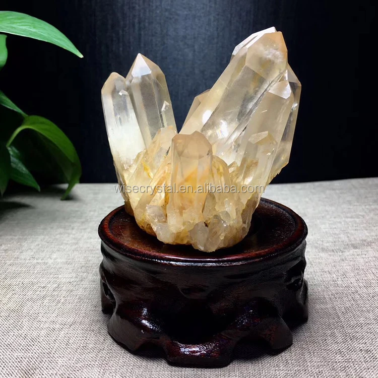 Wholesale natural healing clear quartz crystal cluster Reiki gemstone