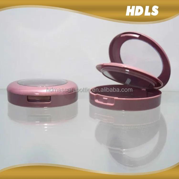 
OEM Wholesale compact powder container empty makeup compact 