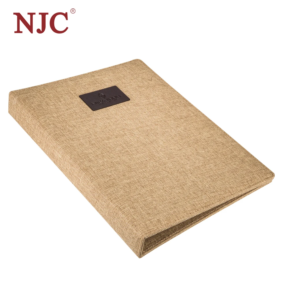 
Free sample light orange linen table blotter 