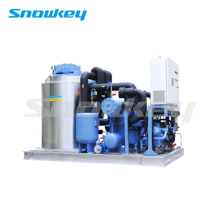 
Snowkey 0.5-60T/Day China Flake Ice Machine 