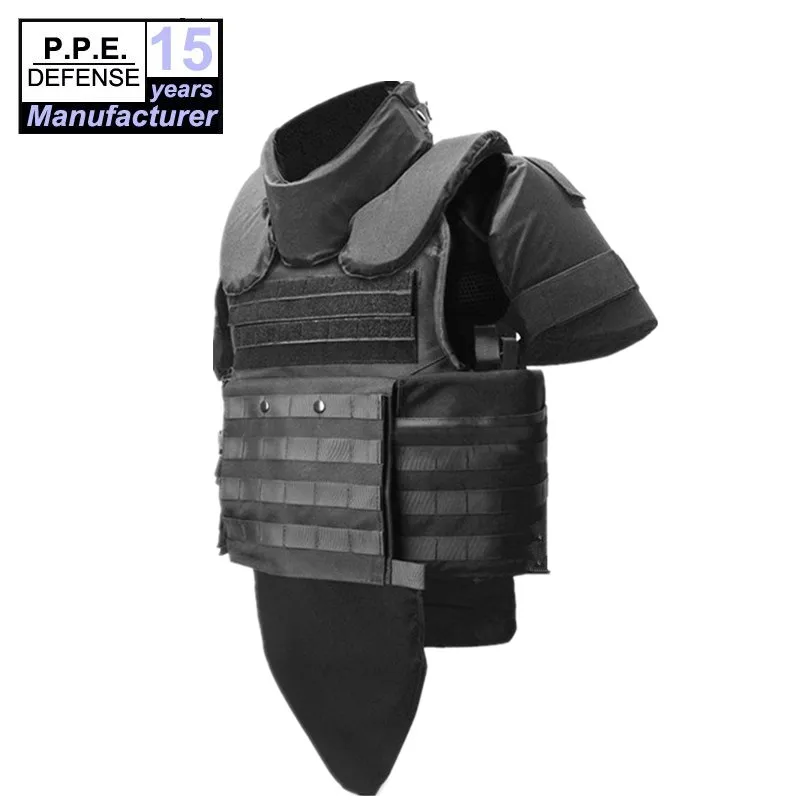 Прочная пуленепробиваемая куртка molle с пуленепробиваемым уровнем iv
