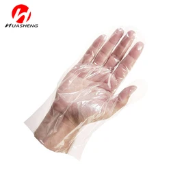 Quick delivery HDPE plastic gloves disposable glove