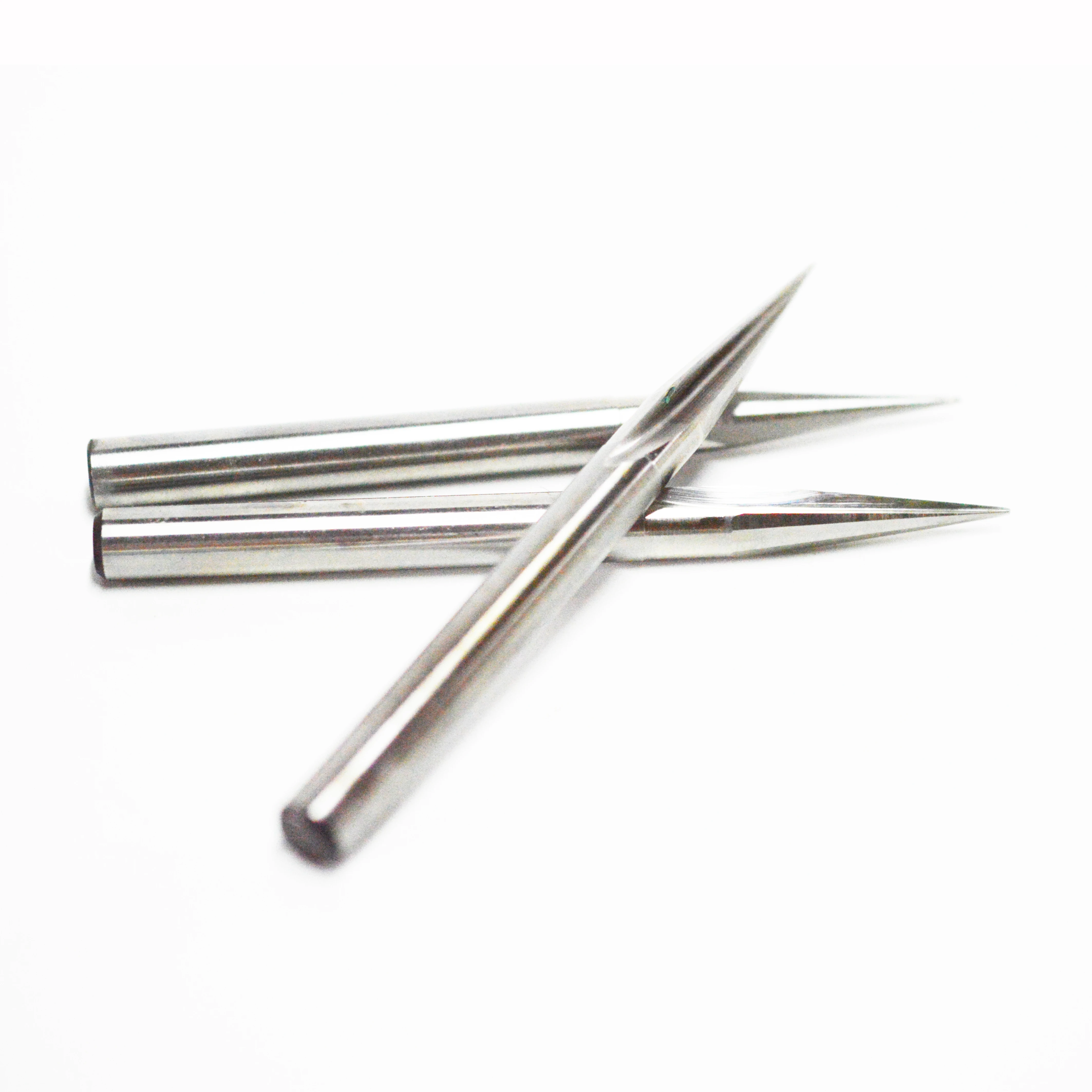 10mm Woodworking engraving machine milling cutter type cutter double-edged straight groove ball-end pointed cutter
