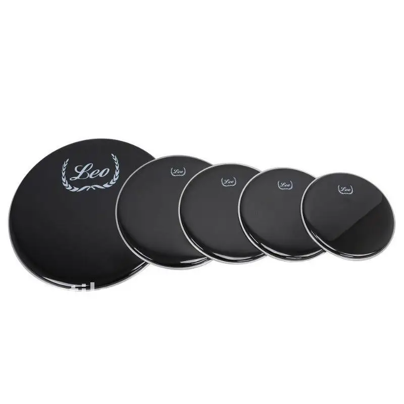 SRK Series Black Drum Skin head