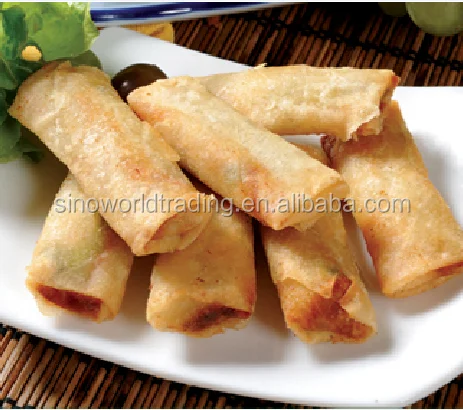 
Frozen spring roll,filled with vegetables&kimchi,frozen samosa 