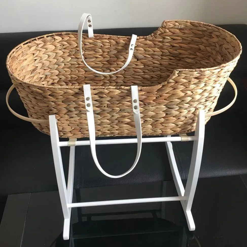 infant moses basket stand baby crib moses stand