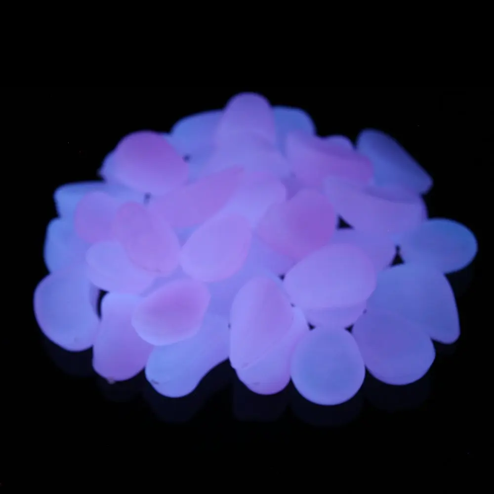 wholesale glow in the dark pebbles stone for garden decoration