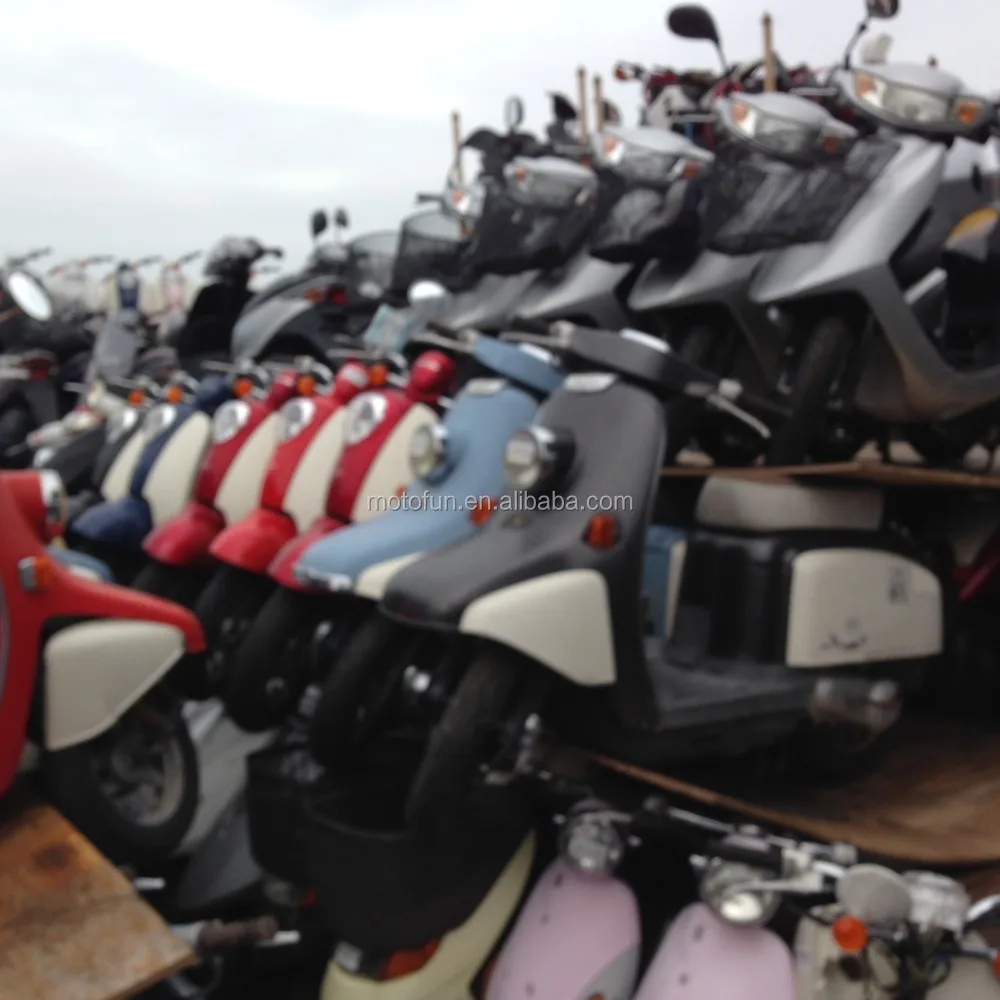Japanese used scooter refitted repaired factory export