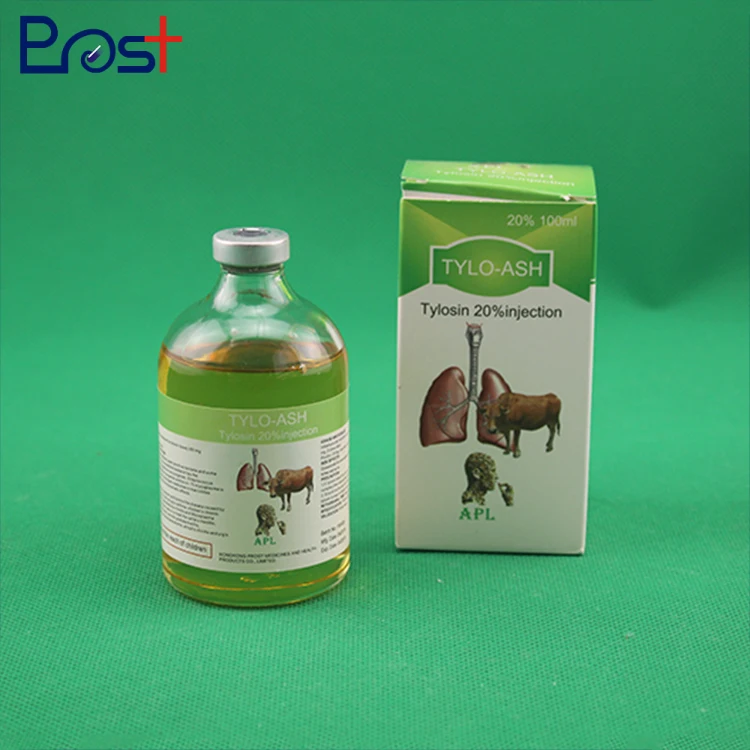 
Cheap Wholesale Horse Medicine Tylosin Veterinary Depond Injection 