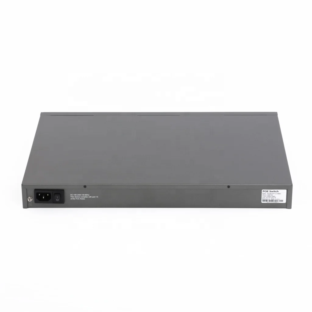 48 портов CCTV коммутатор Ethernet PoE SFP гигабитный В
