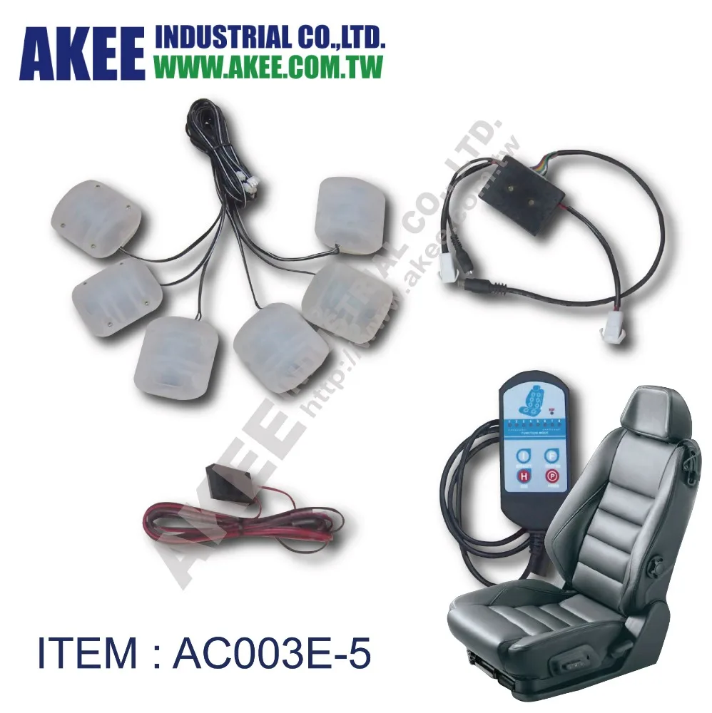 
6-Motor Vibration auto spare Seat Chair Control Kit made in Taiwan With Air Pressure Massage Car Seat motor massage spare parts 