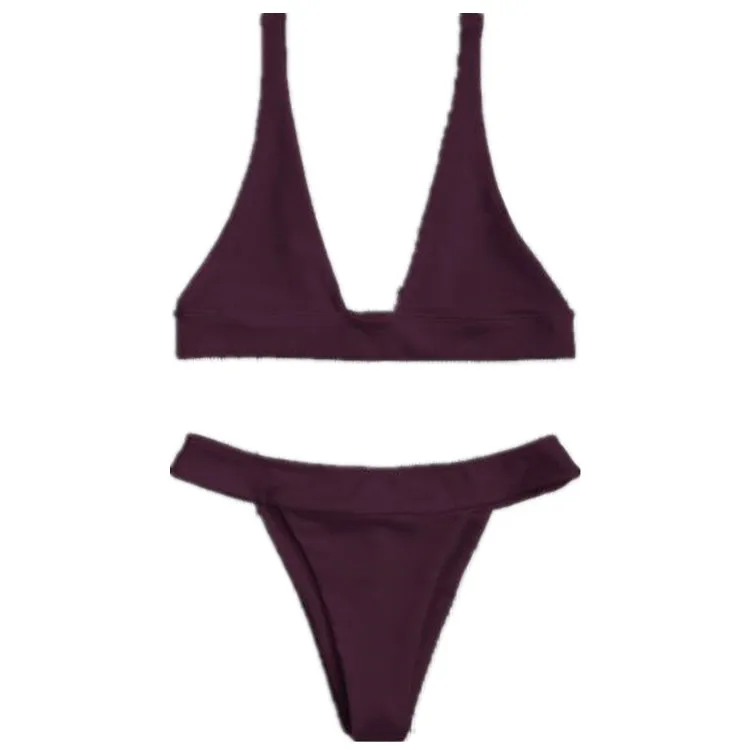 Cikini 2020 Bikini swimwear fashion Solid color  sexy brazilian bikini