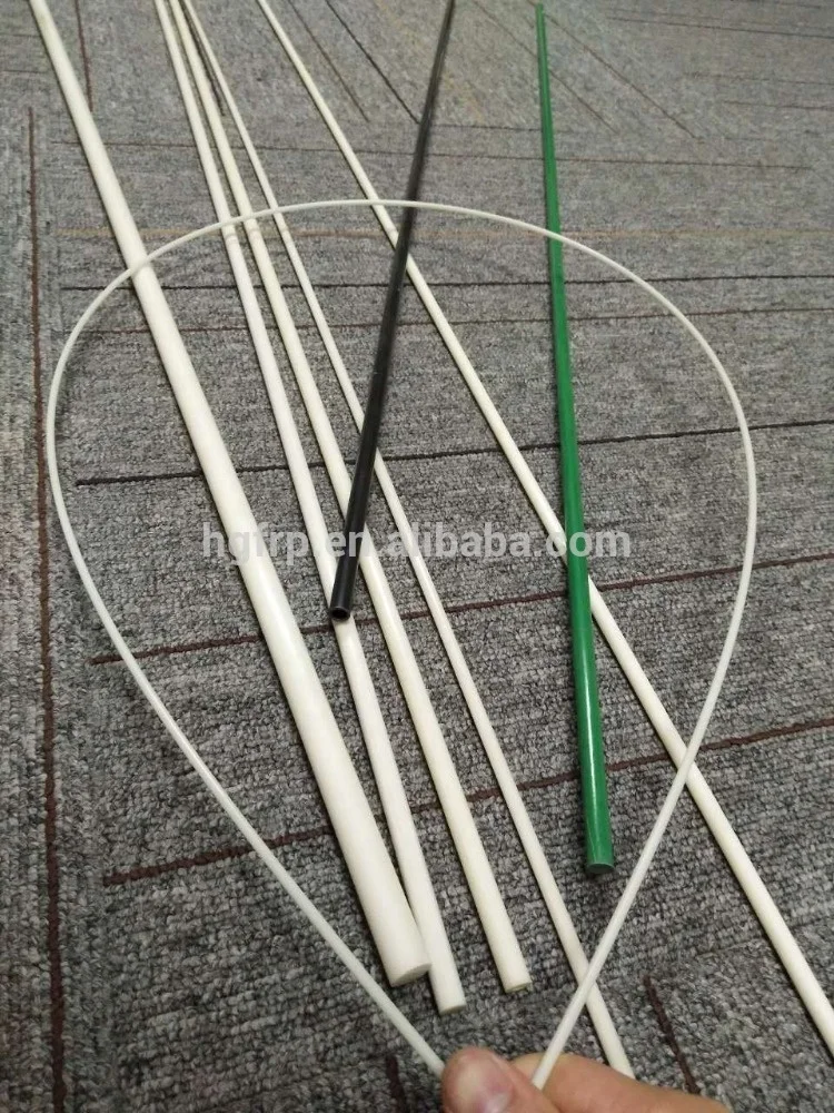 flexible Fiberglass tent poles and rods