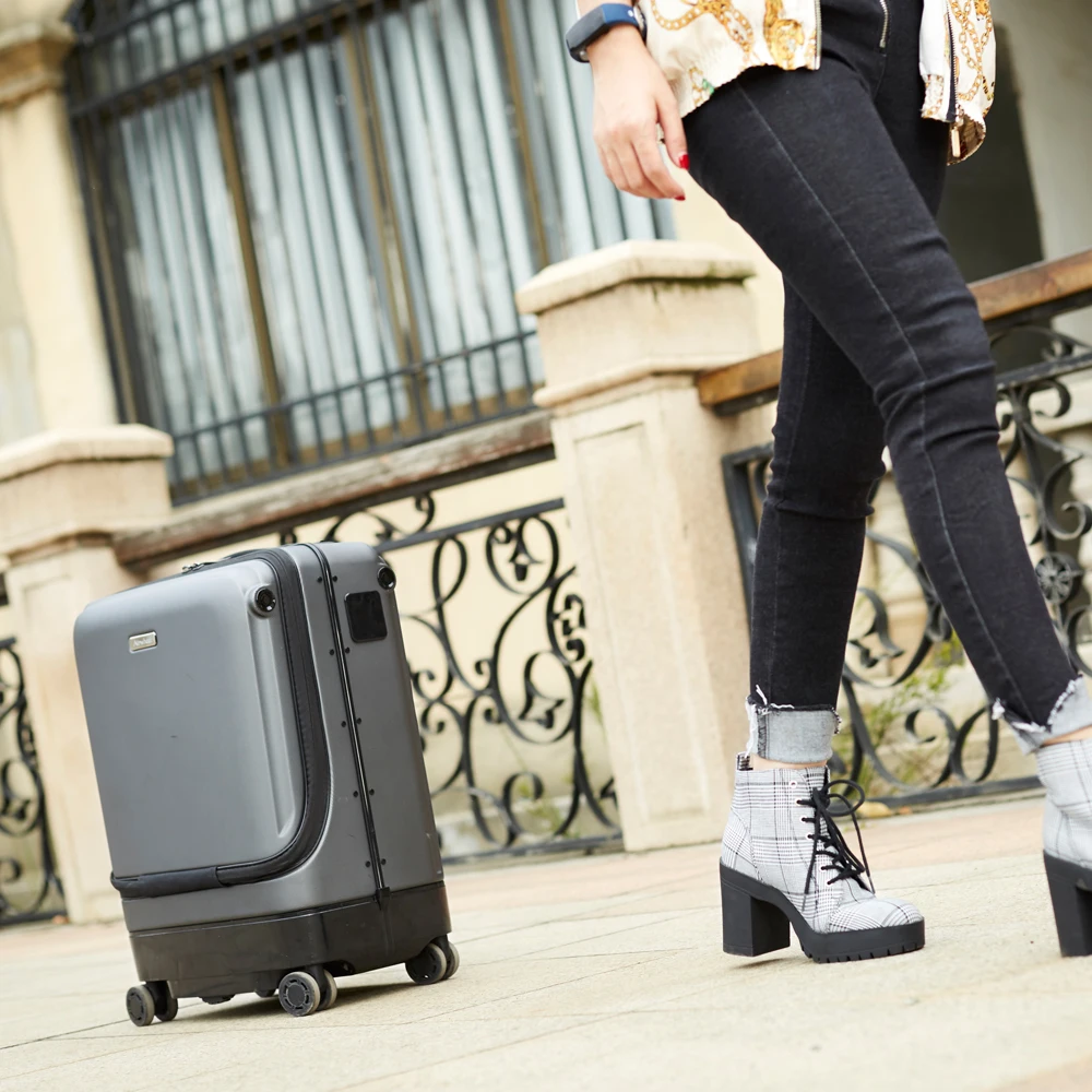  Новый продукт чемодан Smart Carry On Auto Follow с BT и