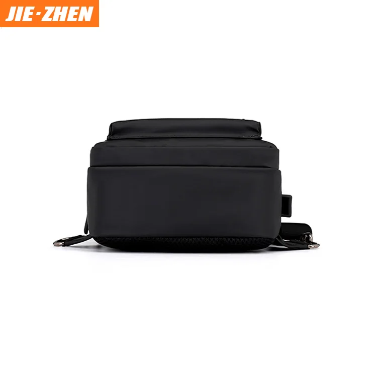 2019 Wholesale Waterproof Custom Cross Body Bag Men Chest Rig Bag with USB
