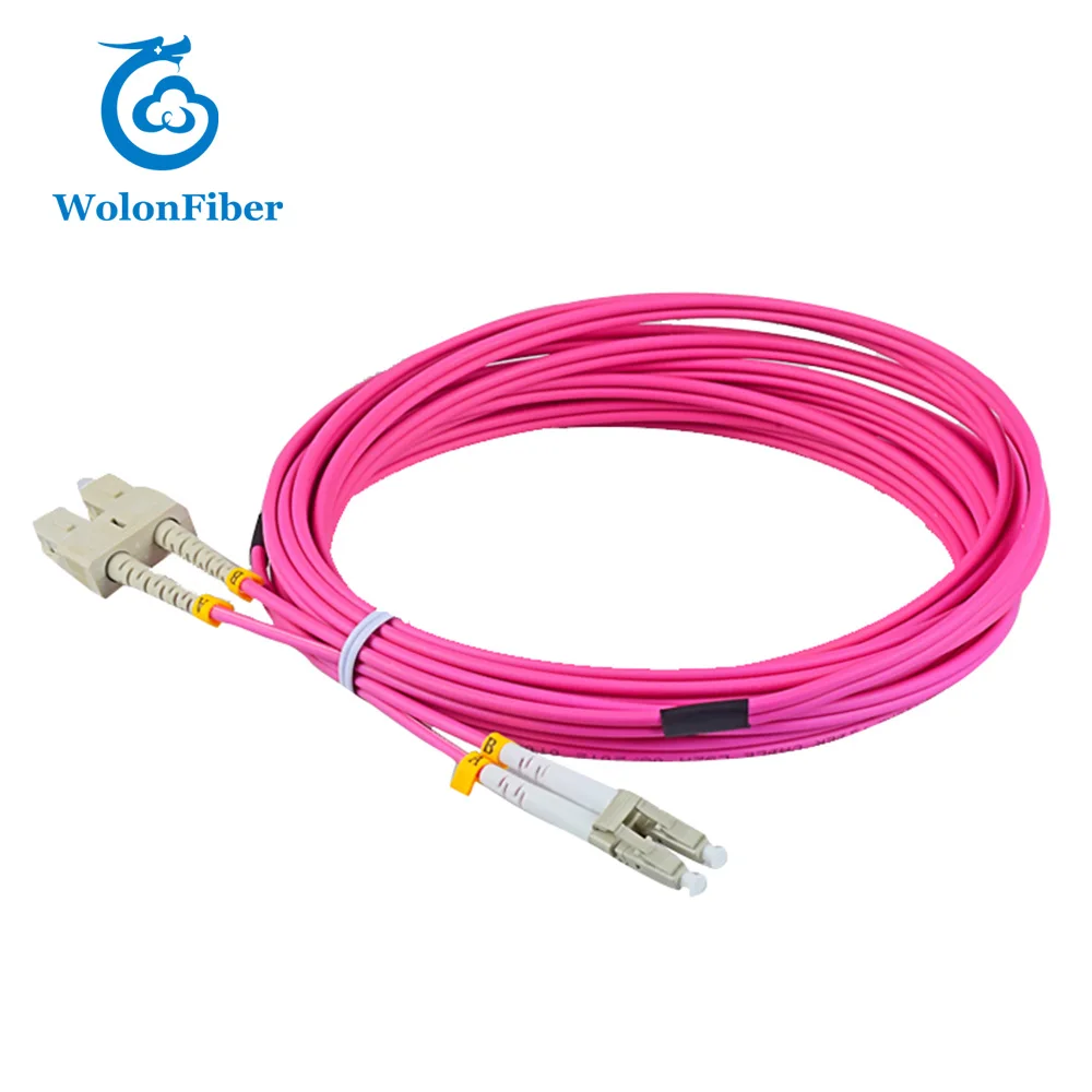 SC-LC дуплекс оптический патч-корд заводская цена сделано в Китае