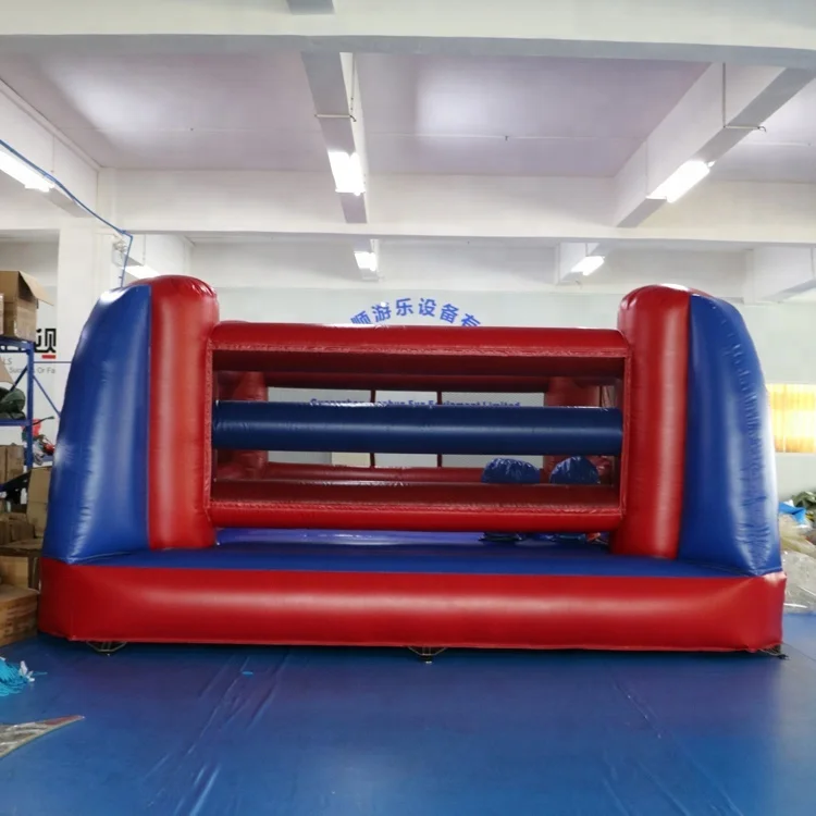 Game Inflatable Bouncing Boxing Wrestling Ring Inflatable Boxing Rings for Sale High Quality Challenge Inflatable Sport Optional