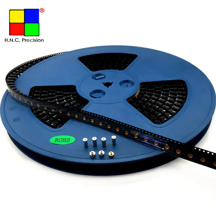 C1# Riveted  Nut Pcb Nut Conductive Tinned  Stand off  Round Brass SMT Nut