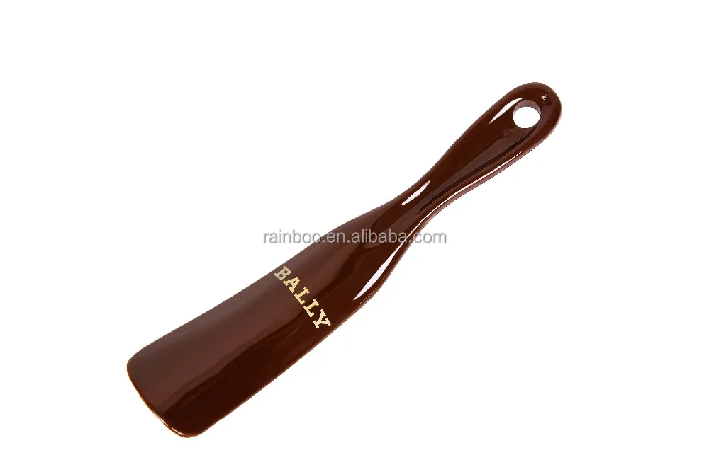
long telescopic logo printing cheap promotional plastic shoehorn 