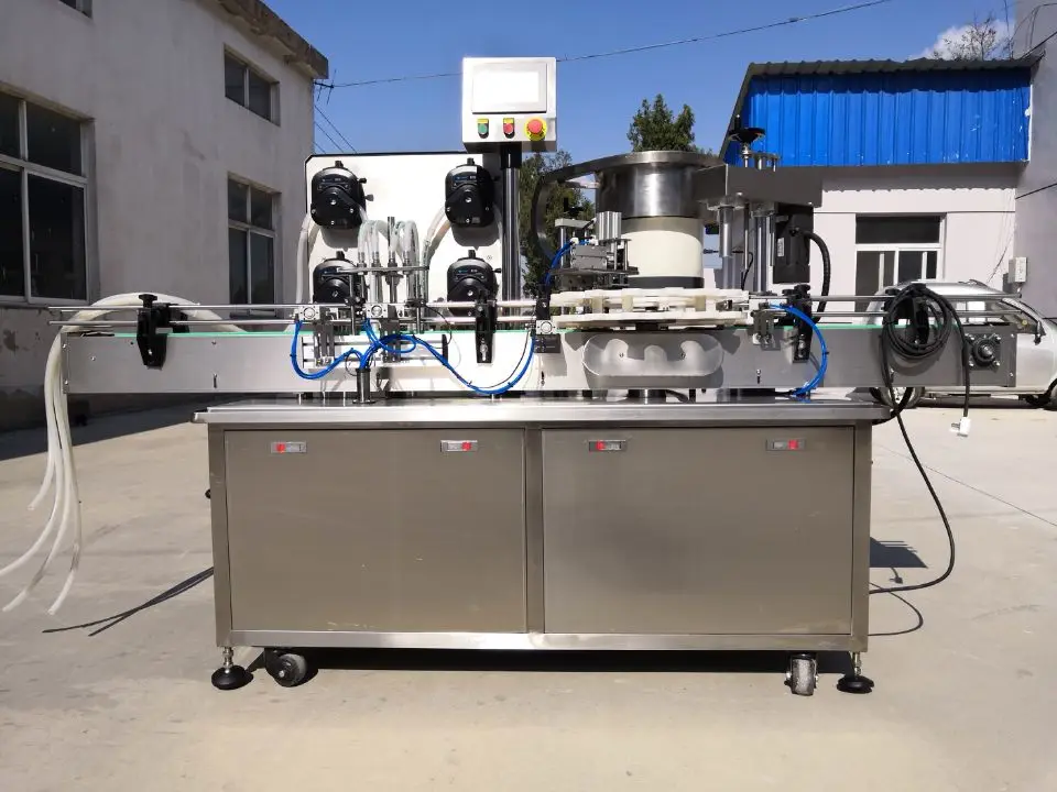 Selling peristaltic pump filling machine vial filling and capping machine