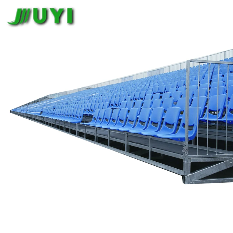 JY-715 Vip Steel Indoor Cricket Telescopic Seat Retractable Stadium Seats Used Bleachers for Sale Portable Stage Platform