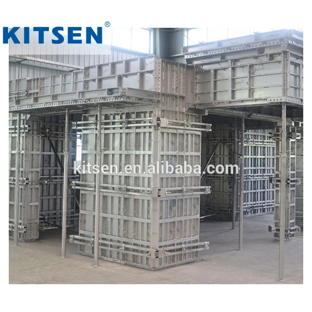 Reusable Alloy Concrete Building System Aluminium Formwork