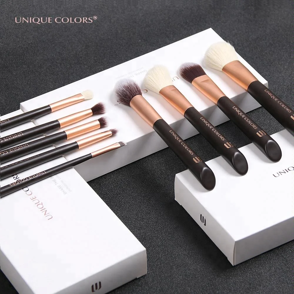 china manufacturers  9pcs cosmetic brush collection private label makeup brushes