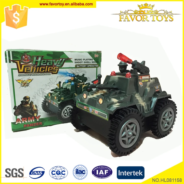 Электрические игрушки самосвал специальный военный автомобиль акробатические трюки детских развлечений игрушечный автомобиль